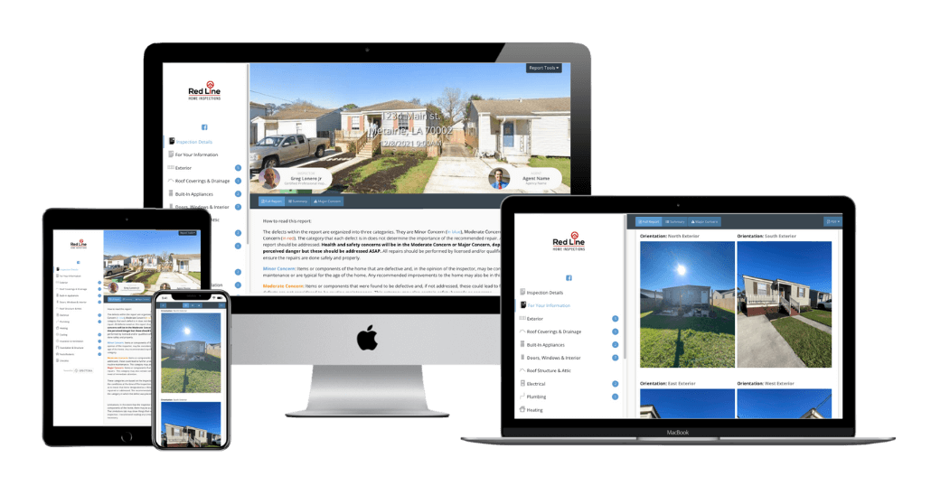 Red Line Home Inspections LLC new orleans sample inspection report